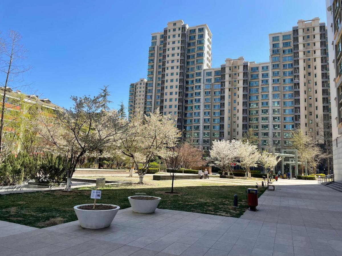 Beijing Elegant Seasons Park Apartment Luaran gambar