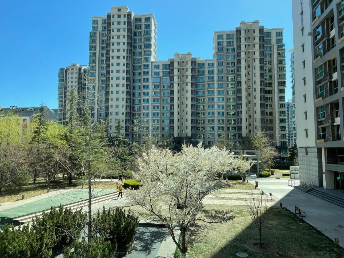 Beijing Elegant Seasons Park Apartment Luaran gambar